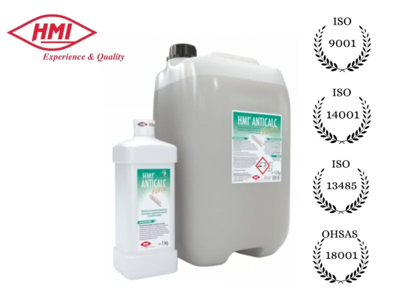 HMI® Anticalc Forte 12 кг. Киселинен концентрат за профилактика и отстраняване на варовикови отлагания