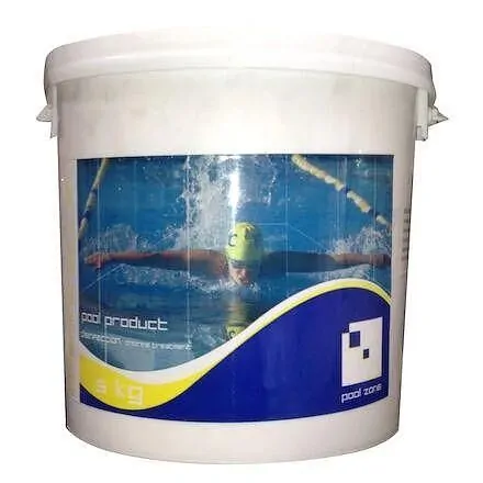 Бърз хлор гранули POOL ZONE 60% CHLORINE GR – за шоково хлориране на басейни - 5 кг.