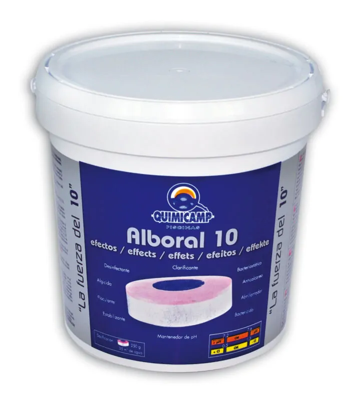 Мултифункционални таблети Alboral - 10 в 1 (20 бр.х250 гр.) 5 кг.