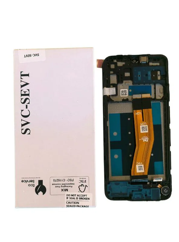 Дисплей за Samsung Galaxy А14 4G 2023 / SM-A145P, SM-A145R / Service Pack / С рамка