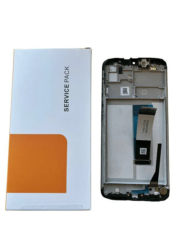 Дисплей за Xiaomi Redmi 9T / 9 Power / Note 9 4G / Poco M3 (2020) / Service Pack / С рамка