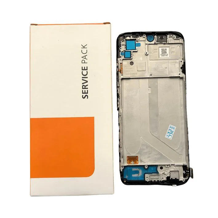 Дисплей за Xiaomi Redmi Note 10 4G / Note 10S 4G (2021) / Poco M5s (2022) / Service Pack / С Рамка